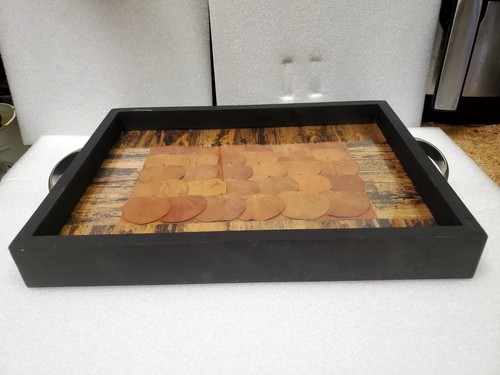 Wood serving ottoman coffee - serving,