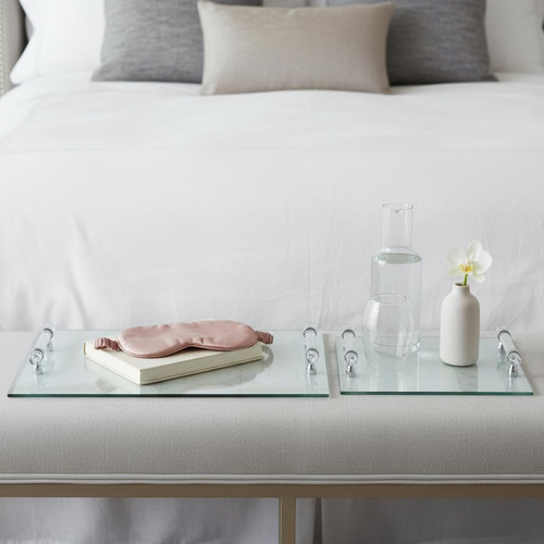 Modern rectangular glass - rectangular, decor