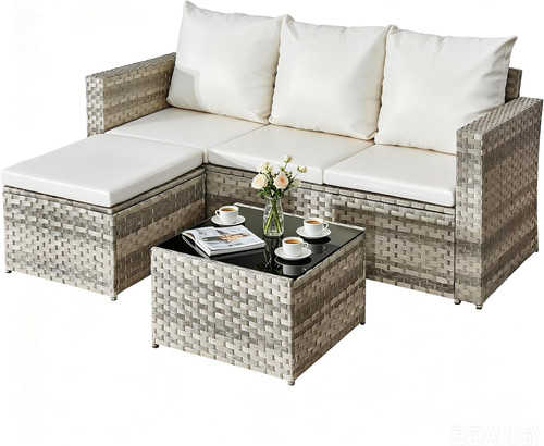 Seater rattan garden - 4/6/8,
