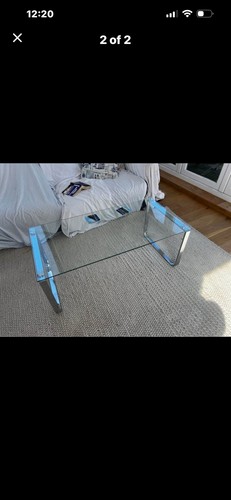 Glass top coffee - coffee, table